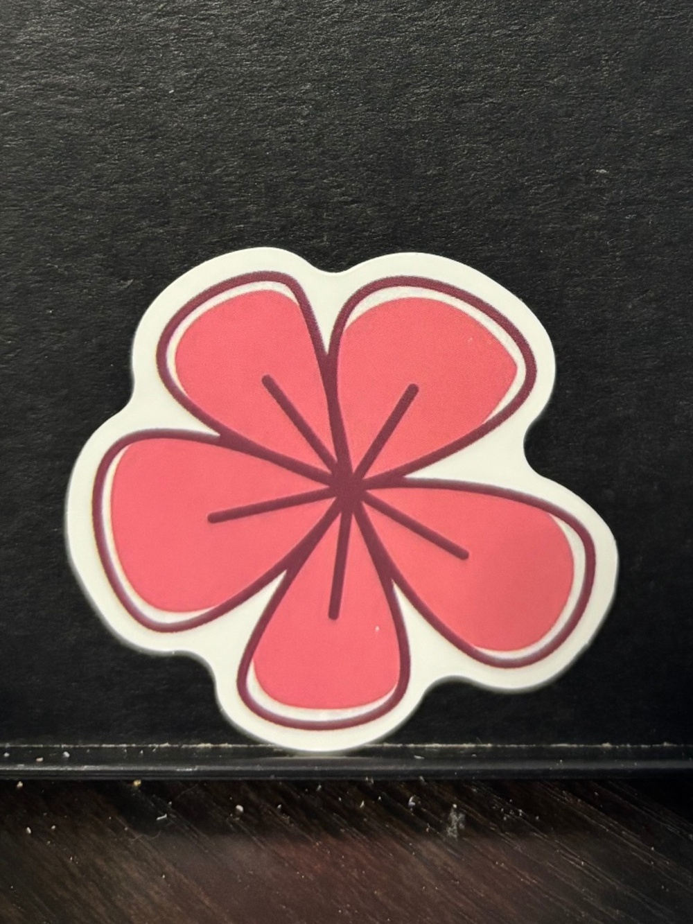Pink Flower sticker